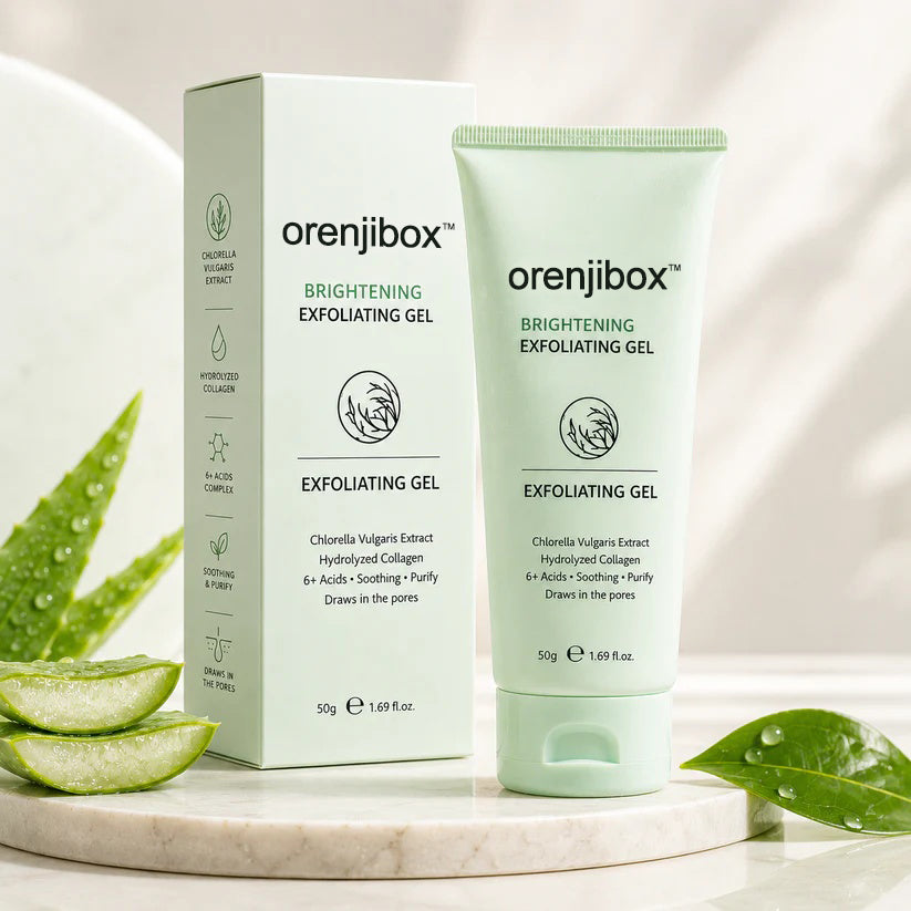 orenjibox™ Face & Body Soft Peel Glow Reset Gel