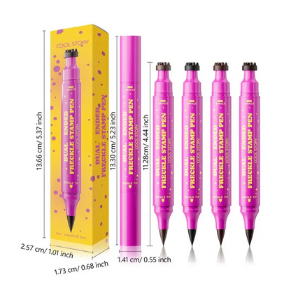 2-in-1 Waterproof Freckle Stamp & Eyeliner