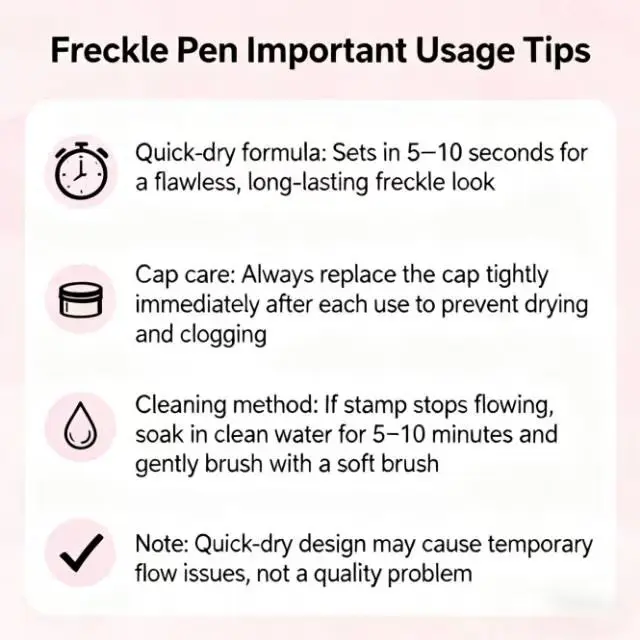 2-in-1 Waterproof Freckle Stamp & Eyeliner