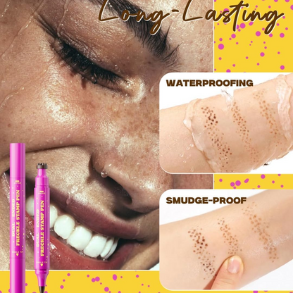 2-in-1 Waterproof Freckle Stamp & Eyeliner