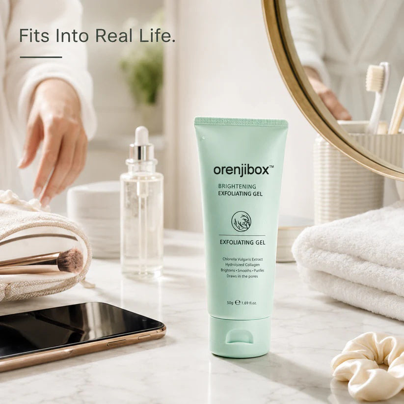 orenjibox™ Face & Body Soft Peel Glow Reset Gel