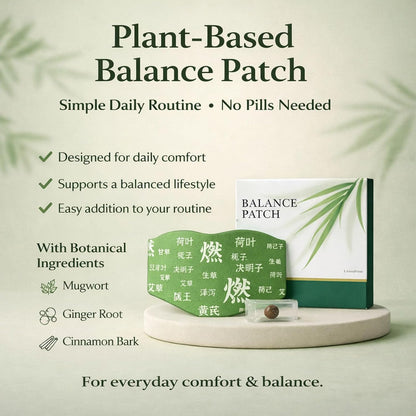 orenjibox® 🌿Herbal Balance Patch — Japanese Kampo Formula